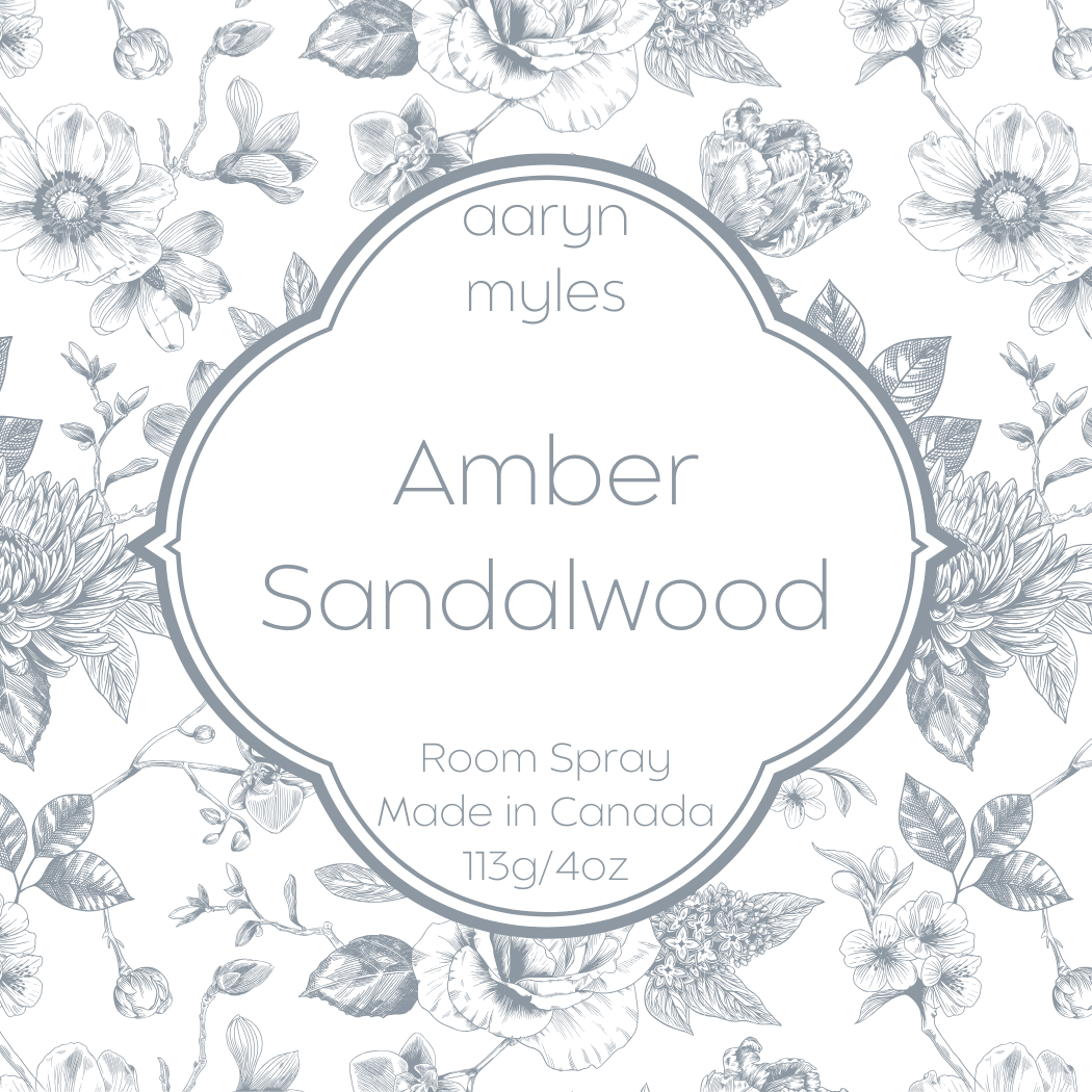 Amber + Sandalwood - Room Spray