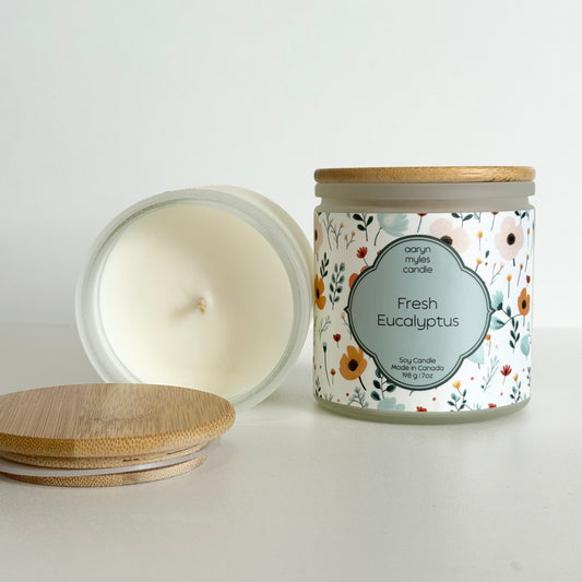 Fresh Eucalyptus  -  Frosted Glass Collection