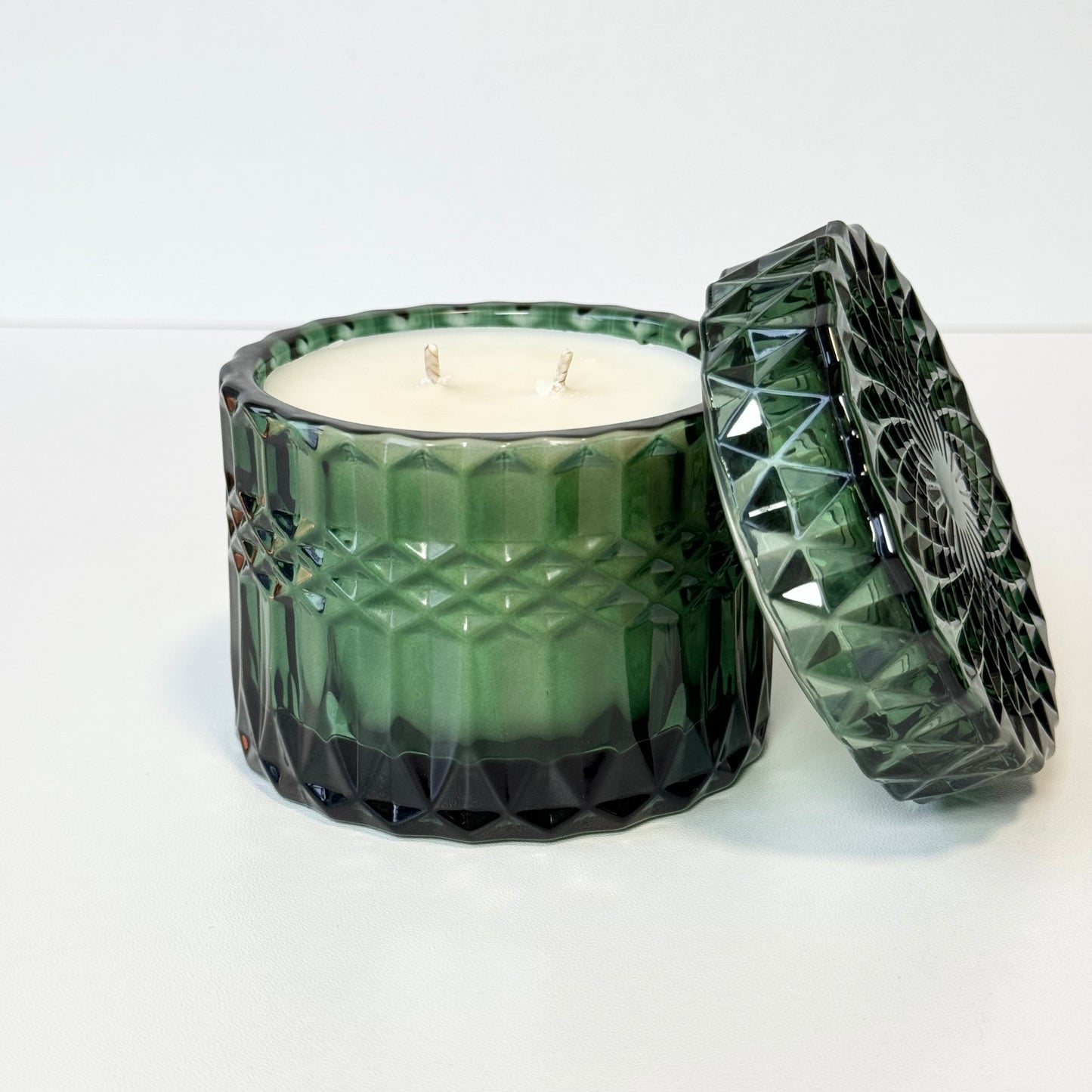 Birchwood + Pine - Vintage Inspired Glass Vessel
