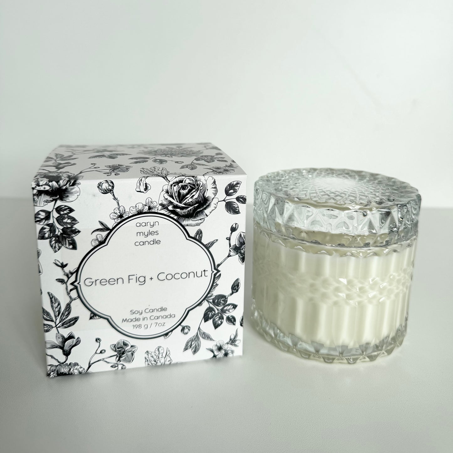 Green Fig + Coconut - Vintage Inspired Glass Collection