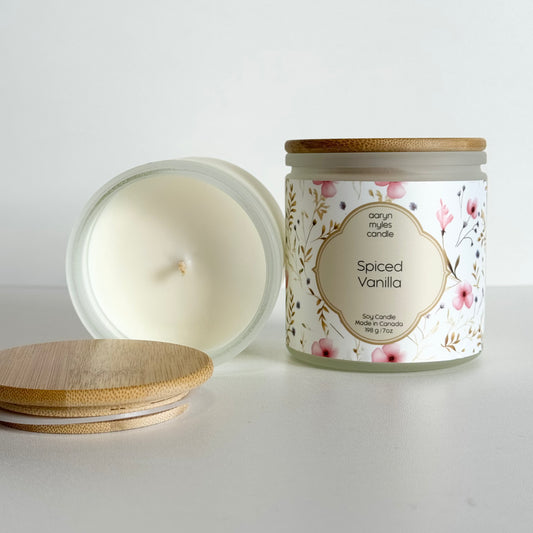 Spicy Vanilla -  Frosted Glass Collection