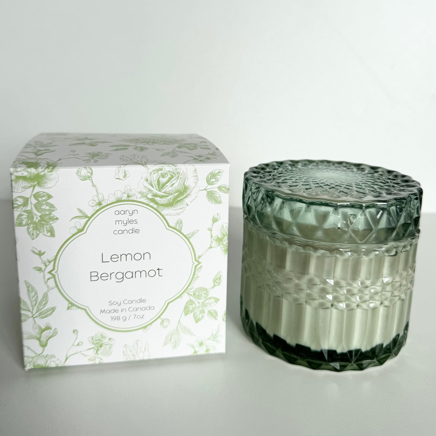 Lemon + Bergamot -  Vintage Inspired Glass Collection