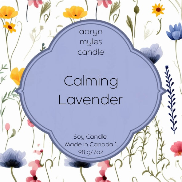 Calming Lavender  -  Frosted Glass Collection