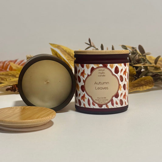 Autumn Leaves (Fall Line) - Frosted Glass Collection