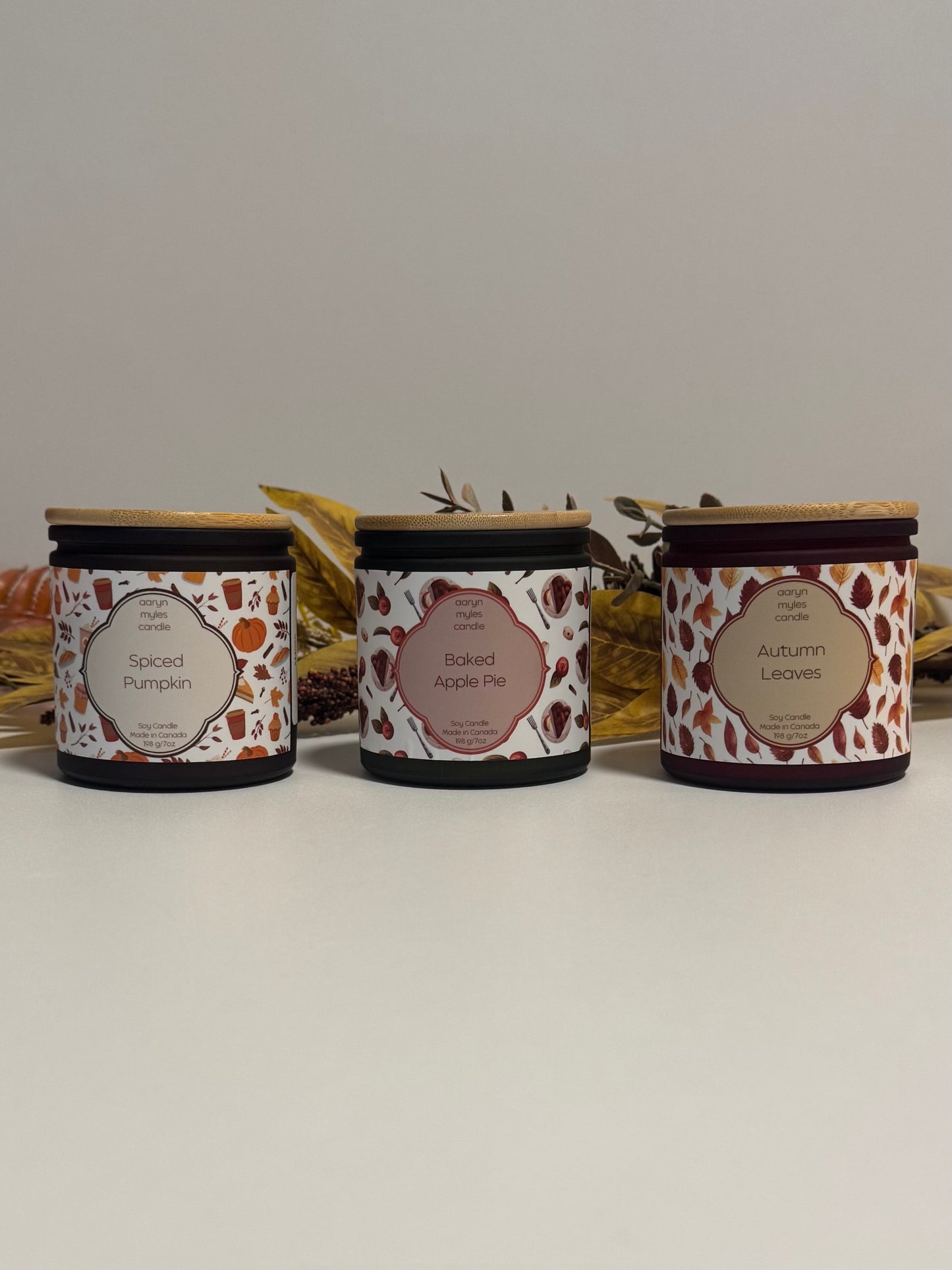 Baked Apple Pie (Fall Line) - Frosted Glass Collection