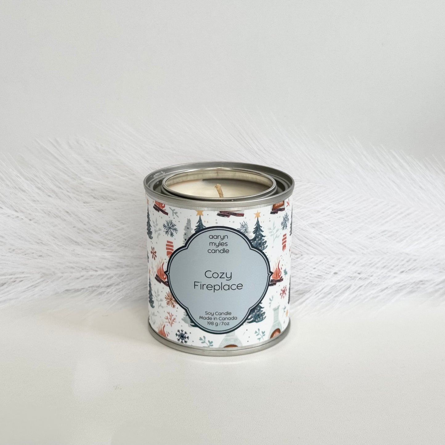 Cozy Fireplace (Christmas Line) - Paint Can Collection