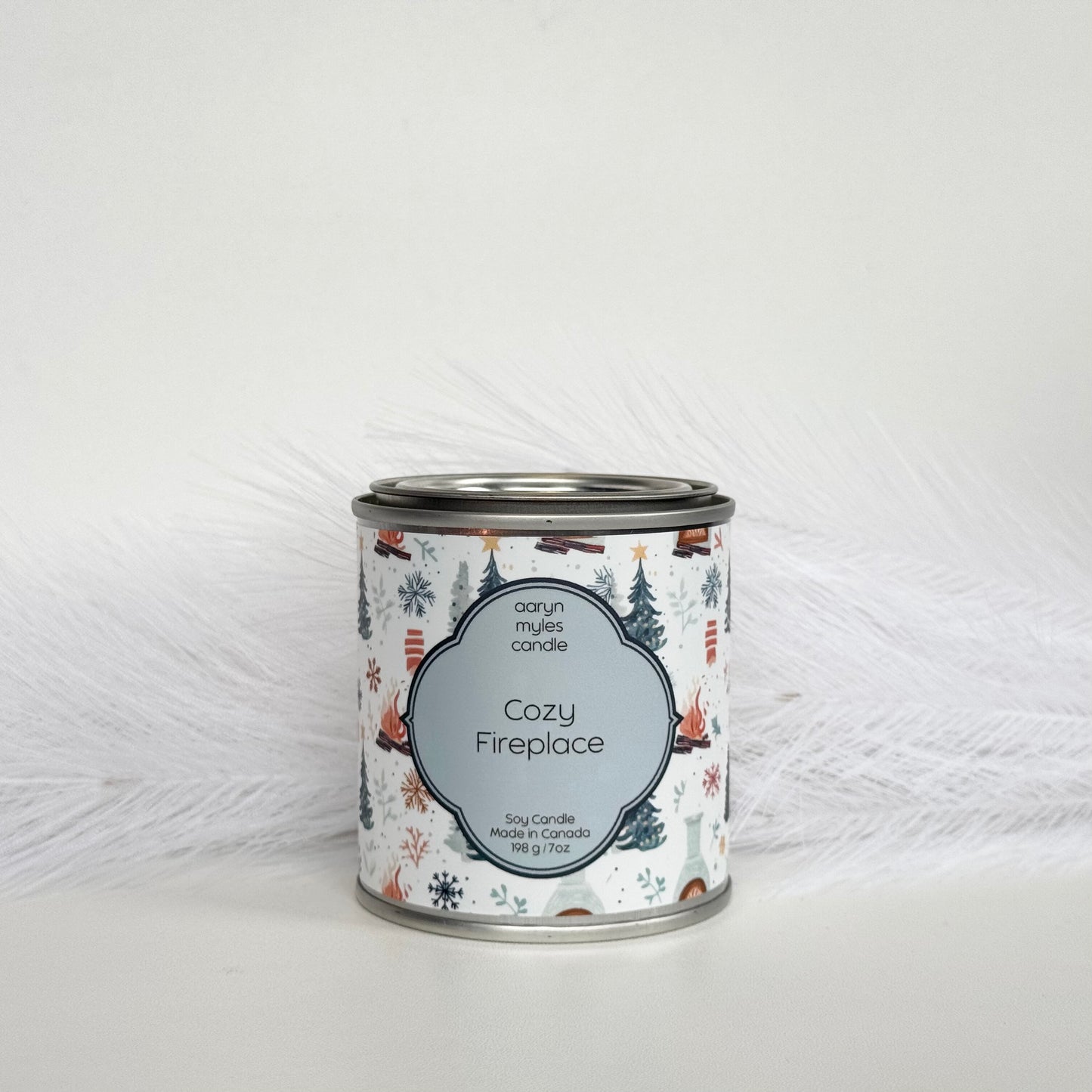 Cozy Fireplace (Christmas Line) - Paint Can Collection