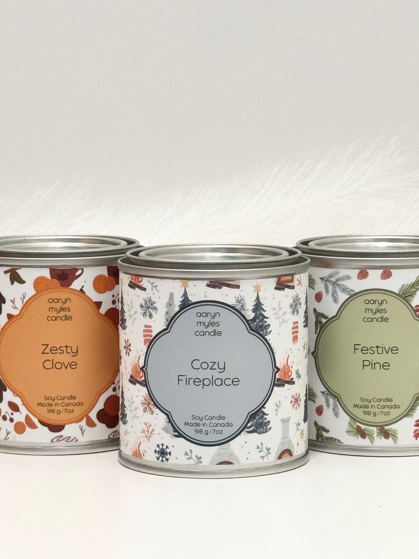 Cozy Fireplace (Christmas Line) - Paint Can Collection