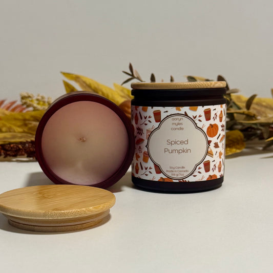 Spiced Pumpkin (Fall Line) -  Frosted Glass Collection