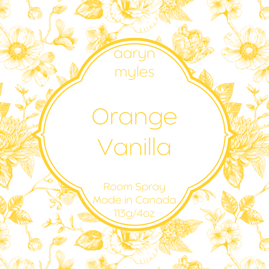 Orange + Vanilla - Room Spray