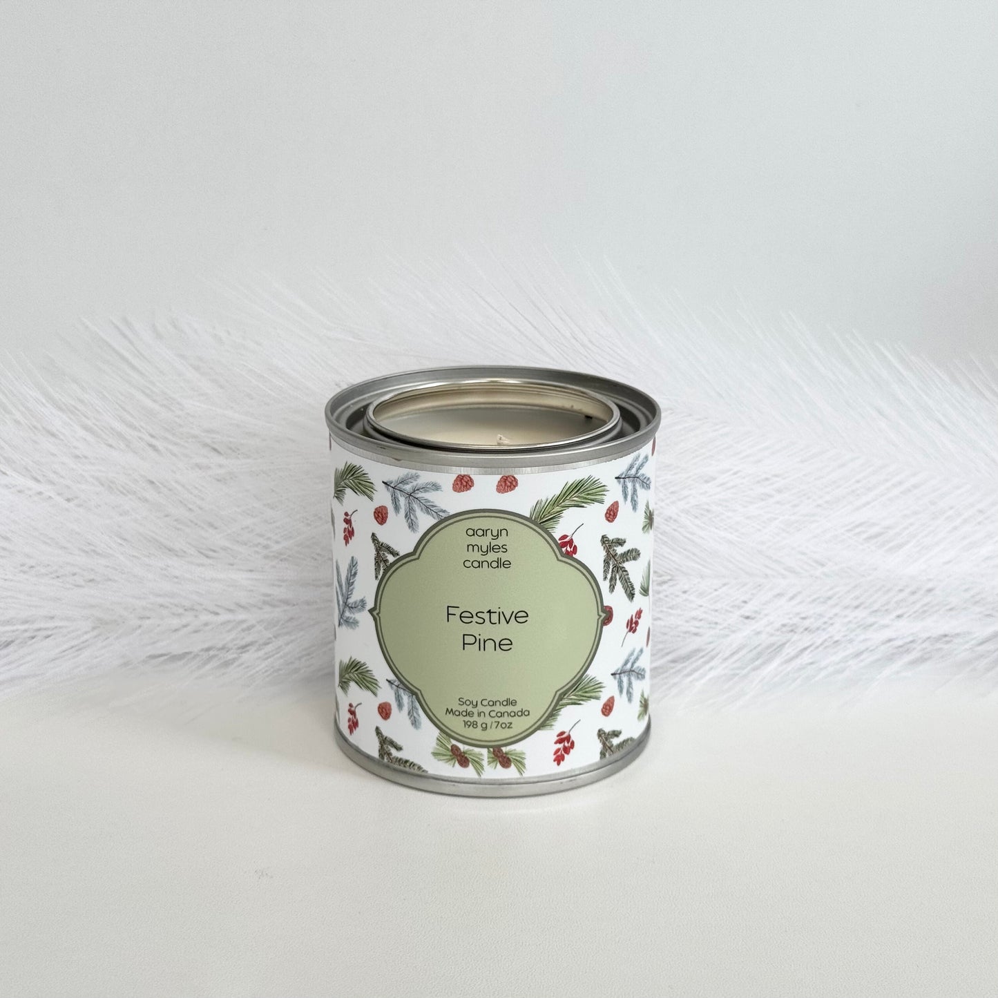 Festive Pine - Modern Tin Can Collection