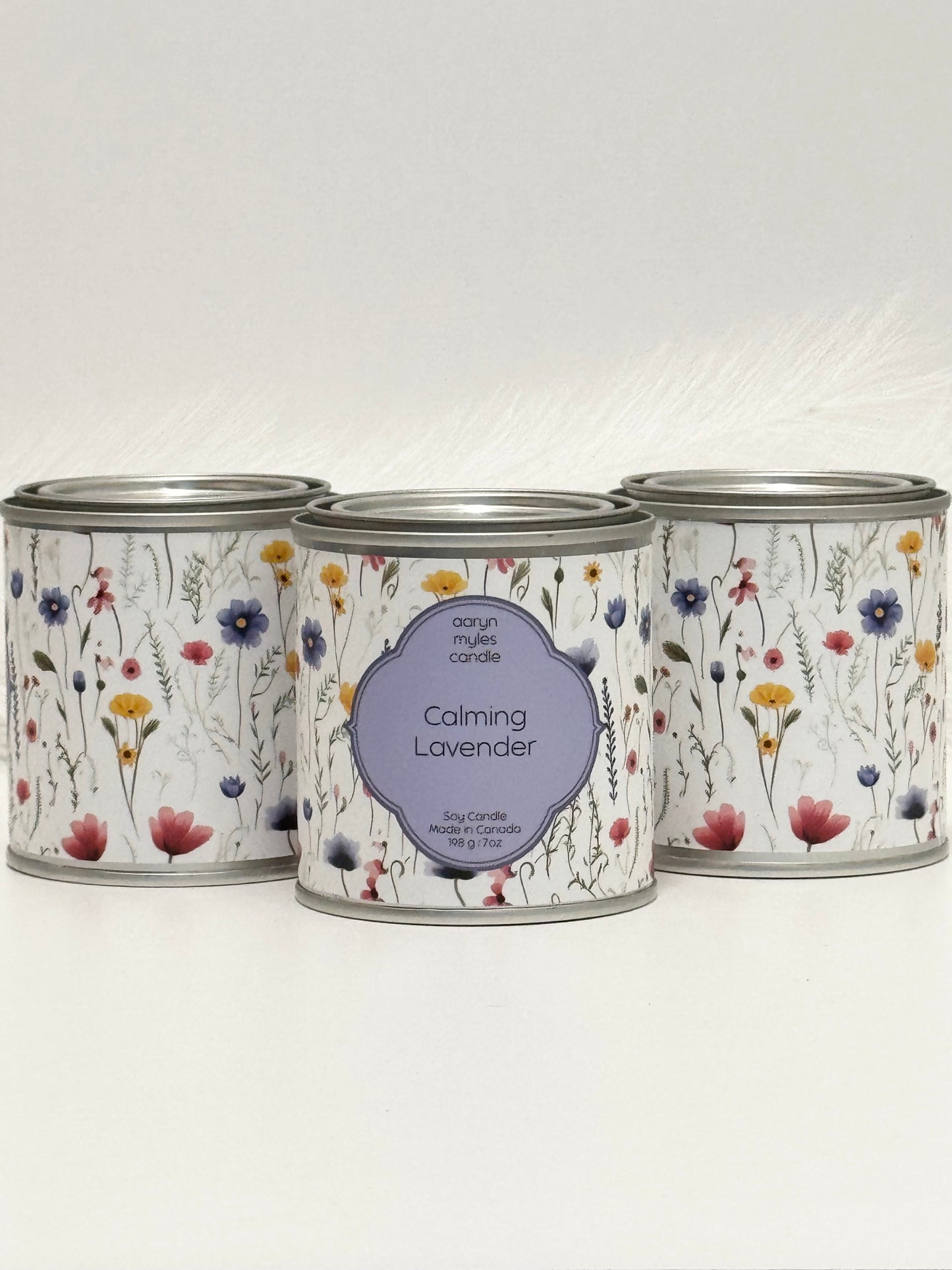 Calming Lavender  - Modern Tin Can Collection